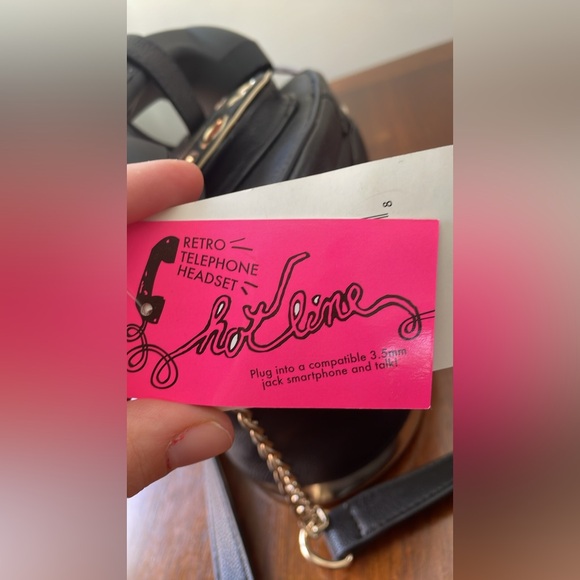 Betsey Johnson Telephone Crossbody & Coin Purse Set, NWT - Picture 6 of 14